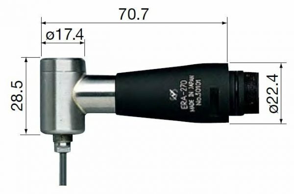 ERA-270 ESPERT 90° vinkel Handstycke heavy duty