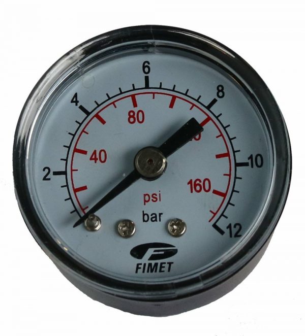 Manometer D.40 0-12 BAR