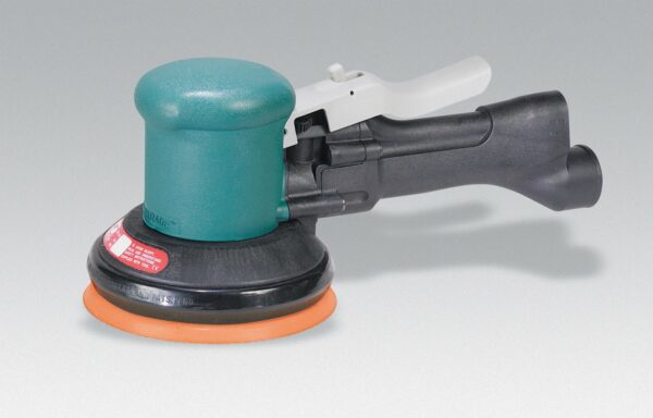125mm (127 mm) Dia. Tvåhands Dynorbital© Oscillerande Slipmaskin, Självgenererat Utsug 10mm sliprörelse