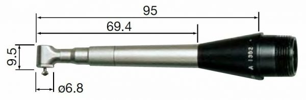 MFC-300M 90° Mini Vinkel - Handstycke