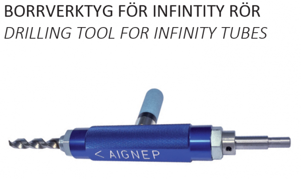 Borrverktyg för Infinity-rör