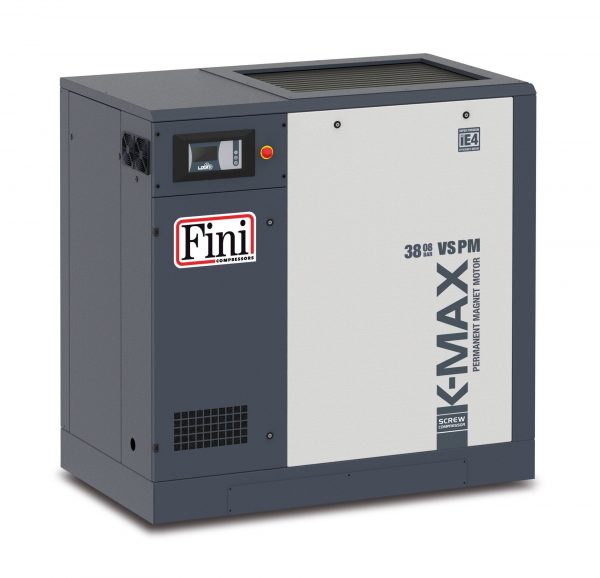 K-MAX 38-08 VS Skruvkompressor Varvtalsstyrd 38kW 6.900/1.350 l/min