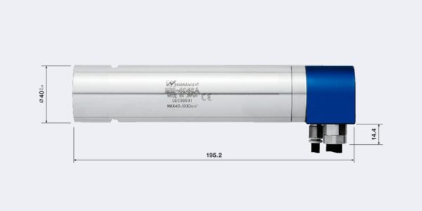 EM-4040A Motor vinklad sladd (40.000 rpm) Dia. 40mm - Bild 2