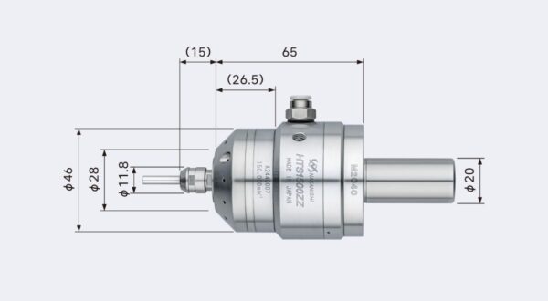 HTS1500ZZ-M2040 Turbin Spindel (150.000 rpm) - Bild 2